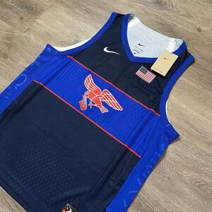 NEW Nike Team USA Mens Size L Olympic Skateboarding Jersey Skate FD6335-451 $320